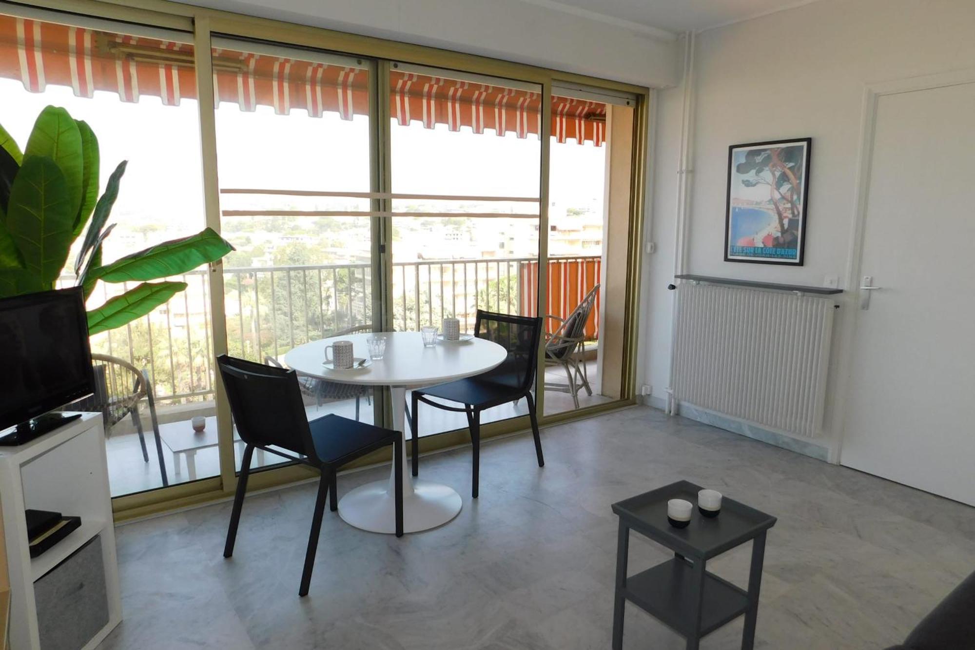Charming T2 Eden Park With Swimming Pool Private Parking Apartment Juan-les-Pins Exterior foto