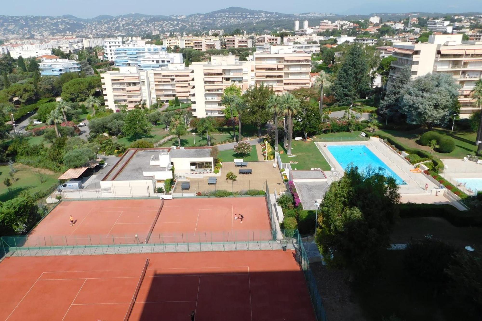 Charming T2 Eden Park With Swimming Pool Private Parking Apartment Juan-les-Pins Exterior foto